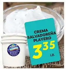 El Paso Grande CREMA SALVADOREÑA PLAYERO offer