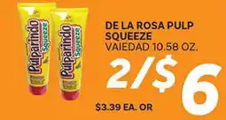 El Paso Grande DE LA ROSA PULP SQUEEZE offer