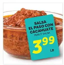 El Paso Grande SALSA EL PASO CON CACAHUATE offer