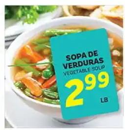 El Paso Grande VEGETABLE SOUP offer