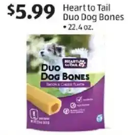 Aldi Heart to Tail Duo Dog Bones offer