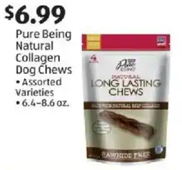 Aldi Pure Being Natural Collagen Dog Chews offer