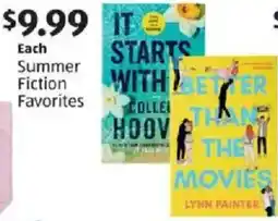 Aldi Summer Fiction Favorites offer