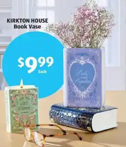 Aldi KIRKTON HOUSE Book Vase offer