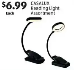 Aldi CASALUX Reading Light offer