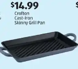 Aldi Crofton Cast-Iron Skinny Grill Pan offer