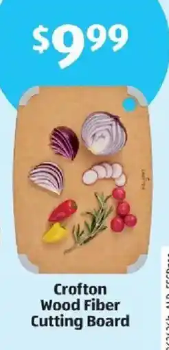Aldi Crofton Wood Fiber Cutting Board offer