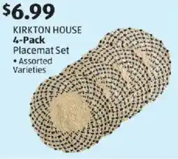 Aldi KIRKTON HOUSE Placemat Set offer