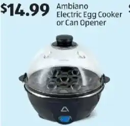 Aldi Ambiano Electric Egg Cooker or Can Opener offer