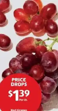 Aldi Red Grapes offer