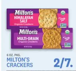 Kings Food Markets MILTON'S CRACKERS offer