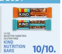 Kings Food Markets KIND NUTRITION BARS offer