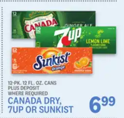 Kings Food Markets CANADA DRY, 7UP OR SUNKIST offer