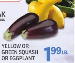 Kings Food Markets YELLOW OR GREEN SQUASH OR EGGPLANT offer