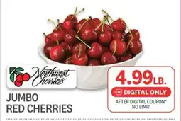 Kings Food Markets JUMBO RED CHERRIES offer