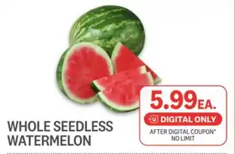Kings Food Markets WHOLE SEEDLESS WATERMELON offer