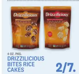 Kings Food Markets DRIZZILICIOUS BITES RICE CAKES offer