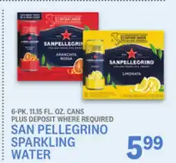 Kings Food Markets SAN PELLEGRINO SPARKLING WATER offer