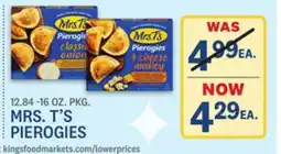 Kings Food Markets MRS. T'S PIEROGIES offer