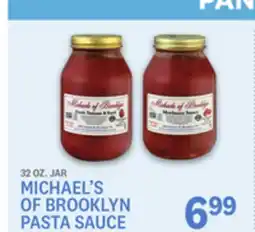 Kings Food Markets MICHAEL'S OF BROOKLYN PASTA SAUCE offer
