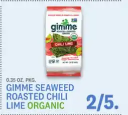Kings Food Markets GIMME SEAWEED ROASTED CHILI LIME offer
