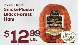 DeCicco & Sons Boar's Head SmokeMaster Black Forest Ham offer