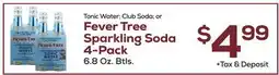 DeCicco & Sons Fever Tree Sparkling Soda offer