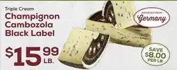 DeCicco & Sons Champignon Cambozola Black Label offer
