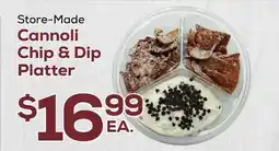 DeCicco & Sons Cannoli Chip & Dip Platter offer