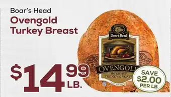 DeCicco & Sons Boar's Head Ovengold Turkey Breast offer