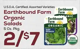 DeCicco & Sons Earthbound Farm Organic Salads offer