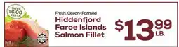 DeCicco & Sons Hiddenfjord Faroe Islands Salmon Fillet offer