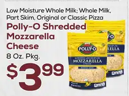 DeCicco & Sons Polly-O Shredded Mozzarella Cheese offer