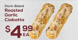 DeCicco & Sons Roasted Garlic Ciabatta offer