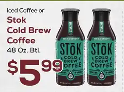 DeCicco & Sons Stok Cold Brew Coffee offer