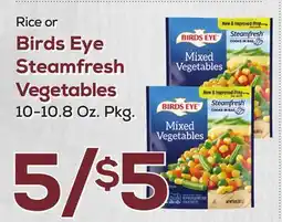 DeCicco & Sons Birds Eye Steamfresh Vegetables offer