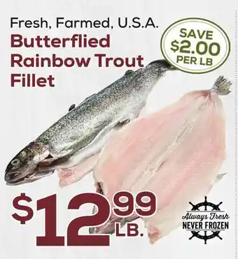 DeCicco & Sons Butterflied Rainbow Trout Fillet offer