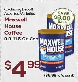 DeCicco & Sons Maxwell House Coffee offer