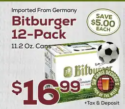 DeCicco & Sons Bitburger 12-Pack offer