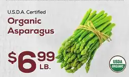 DeCicco & Sons U.S.D.A. Certified Organic Asparagus offer