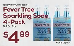 DeCicco & Sons Fever Tree Sparkling Soda 4-Pack offer