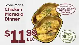 DeCicco & Sons Chicken Marsala Dinner offer