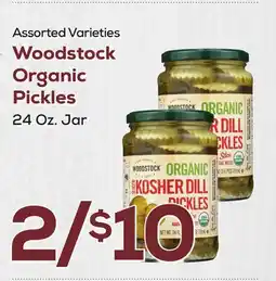 DeCicco & Sons Woodstock Organic Pickles offer