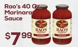 DeCicco & Sons Rao's 40 Oz. Marinara Sauce offer