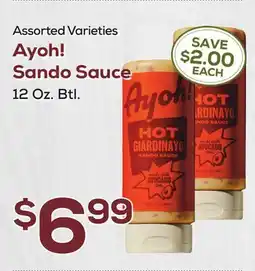 DeCicco & Sons Ayoh! Sando Sauce offer