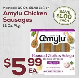 DeCicco & Sons Amylu Chicken Sausages offer