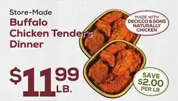 DeCicco & Sons Buffalo Chicken Tenders Dinner offer