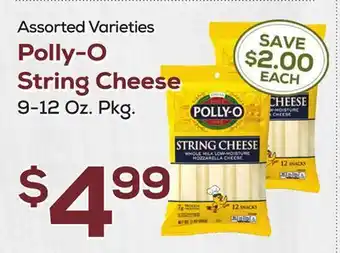 DeCicco & Sons Polly-O String Cheese offer