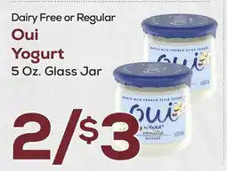 DeCicco & Sons Oui Yogurt offer