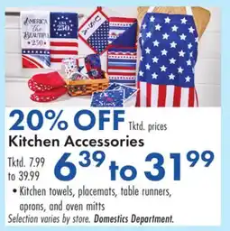 Boscov's Kitchen Accessories offer